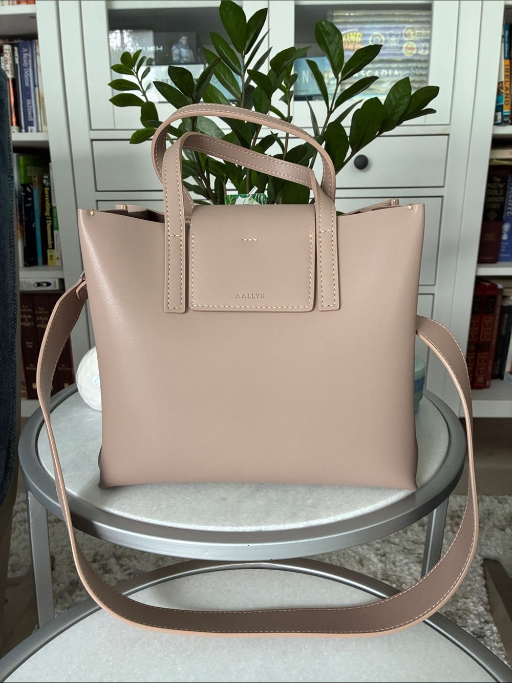 AALLYN Stella Satchel Mini Pale Rose NWOT $210